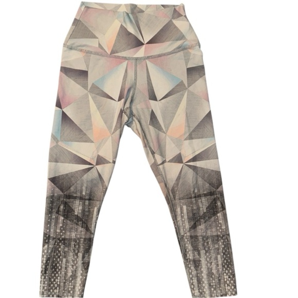 Evolution & Creation Geometric Patterned Leggings Yoga Tights M